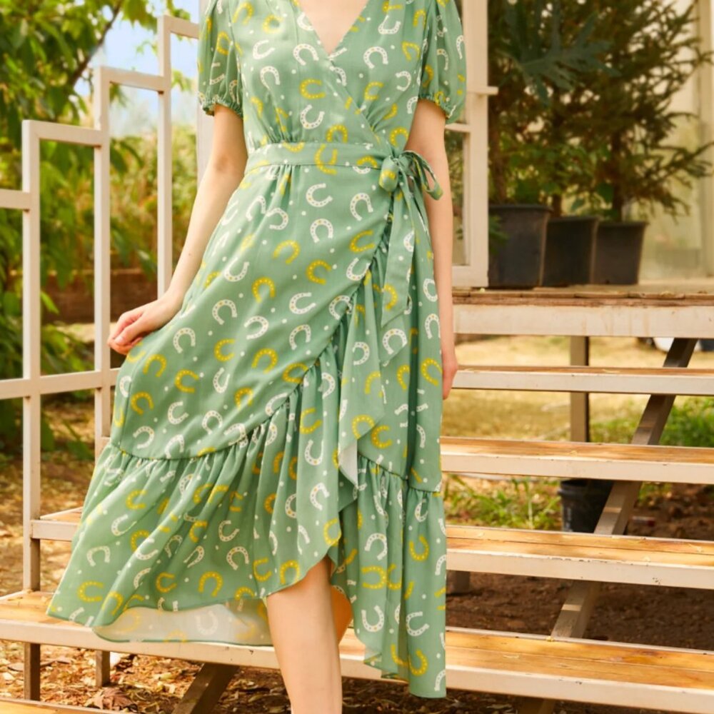Modcloth Lucky Horseshoe Dress NWT XL